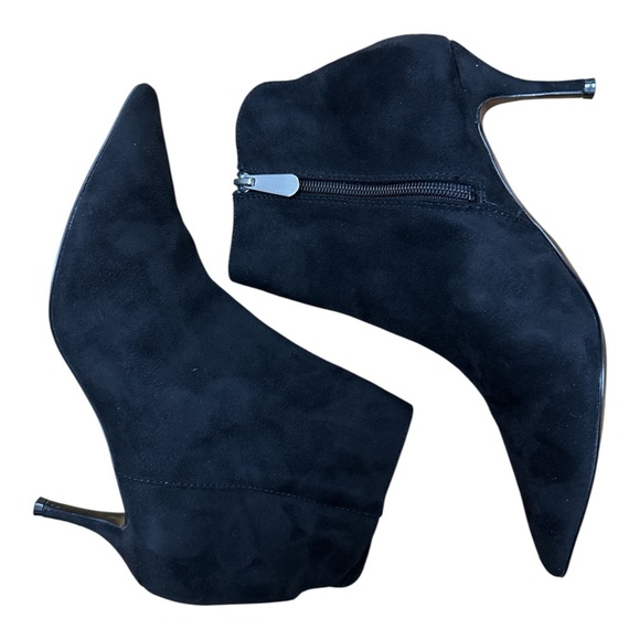 Source Unknown Shoes - Source Unknown Black Ankle Boots with Stiletto Heel